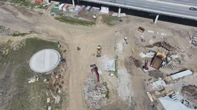 Waterfront Park west end construction update 3-29-24