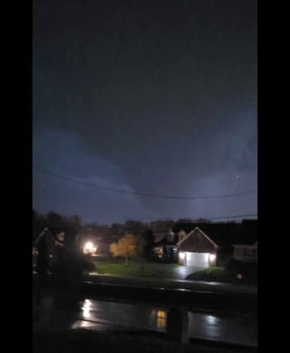 Viewer photo of storms - 4.3.25