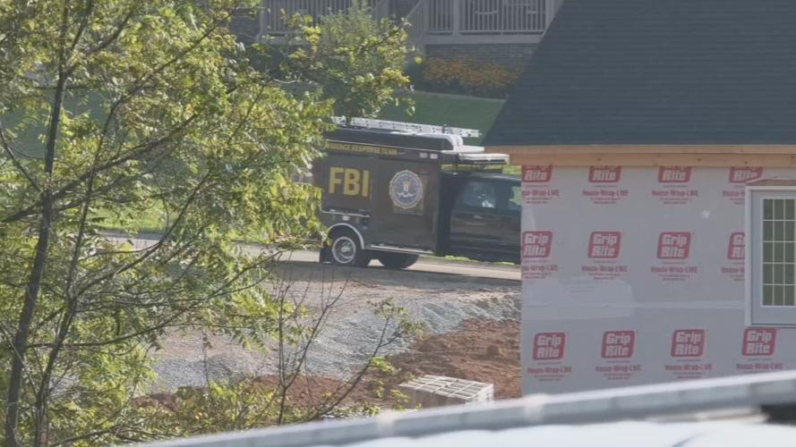 FBI truck searching Bardstown