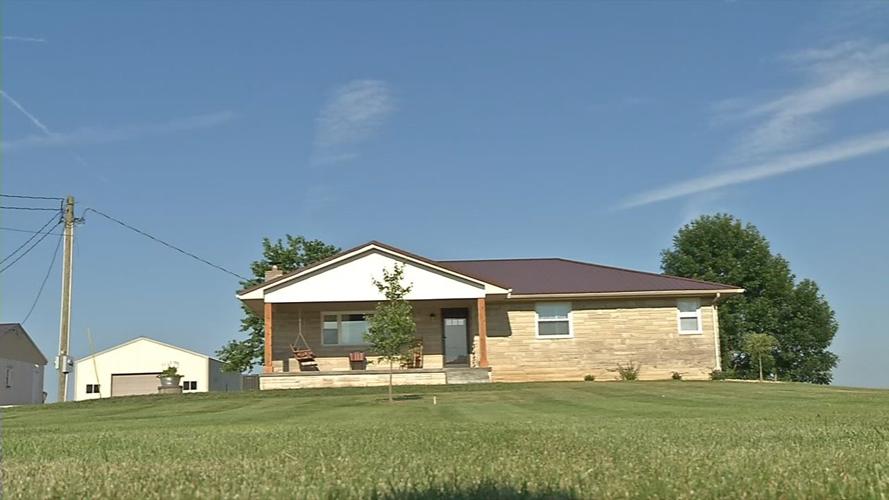 Mike Lambrecht's rural home