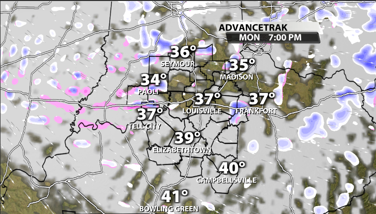 Scattered Snow Showers And Cold Continue | Weather Blog | Wdrb.com