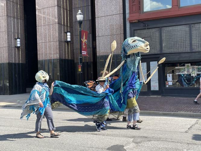 CycLOUvia in downtown Louisville on June 5, 2022.