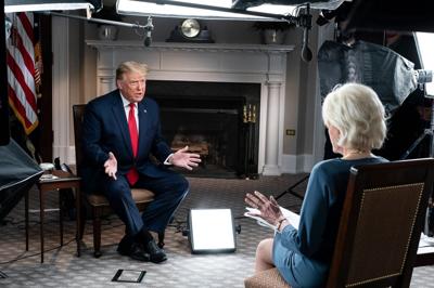 PRESIDENT TRUMP AND LESLIE STAHL - IMAGE COURTESY DONALD J TRUMP ON FACEBOOK.jpg