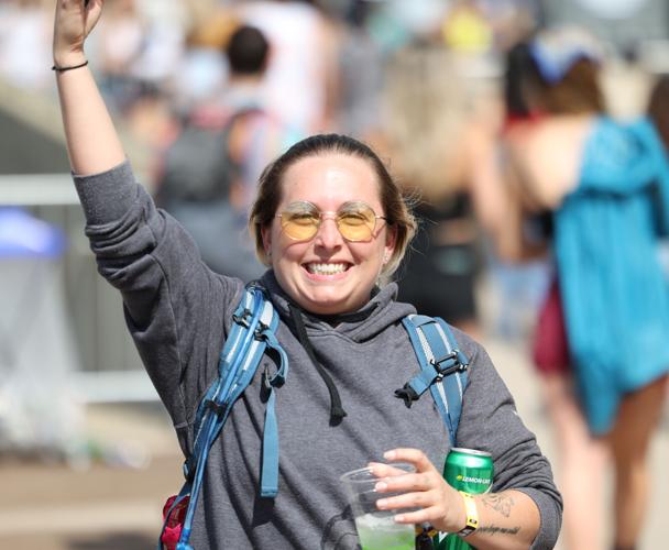 Person smiles at Forecastle 2022.JPG