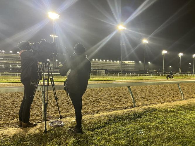 Backside at Churchill Downs