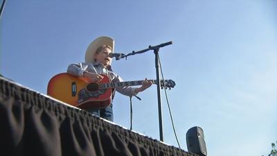 VIDEO | 11-year-old internet sensation brings yodeling rendition to Louisville