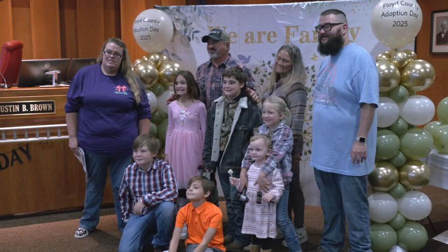 National Adoption Day ceremony