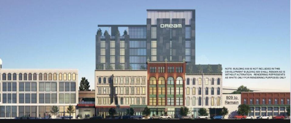 Dream Hotel Louisville rendering