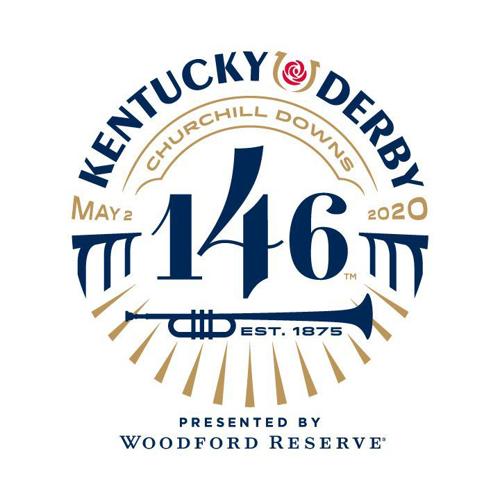 Official logo for Kentucky Derby 146