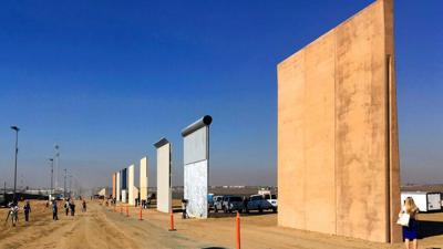 Border Wall Prototypes in San Diego AP File