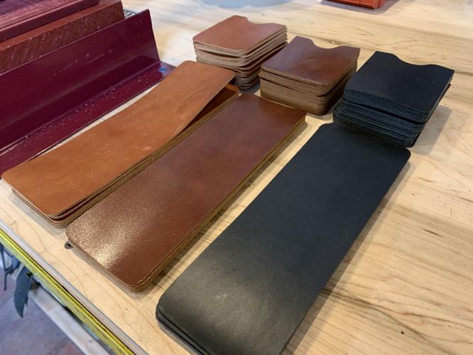 Leather goods from Dead Sled Leather Company