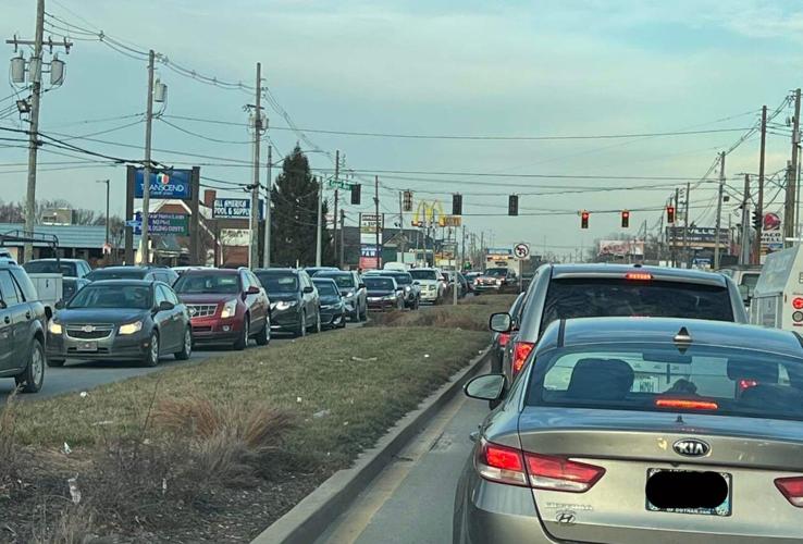 The intersection of Dixie Highway and Gagel Avenue
