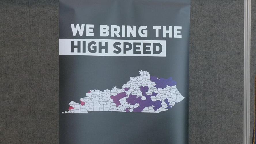 Kinetic high-speed internet signage