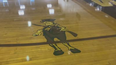 Atherton High School 'Rebel' mascot