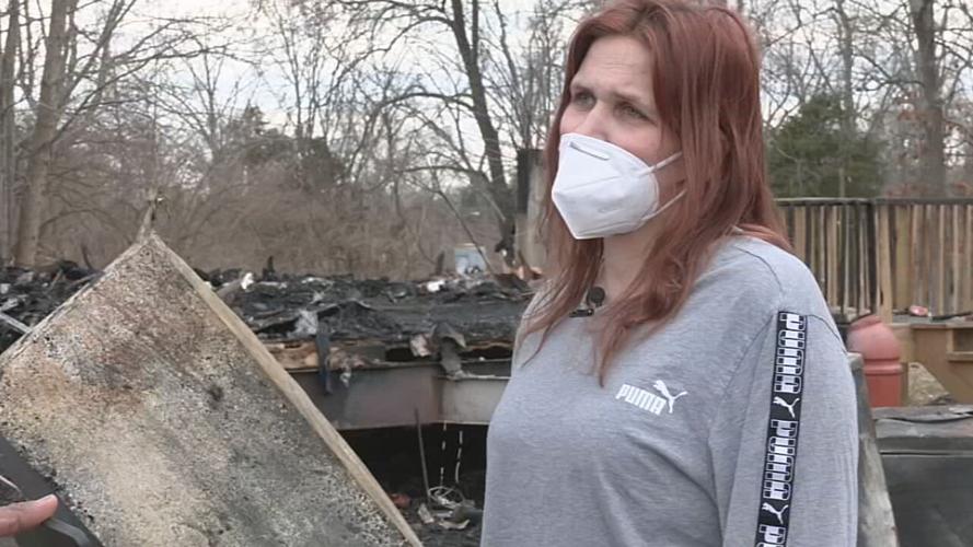 FAMILY DISPLACED IN HOUSE FIRE