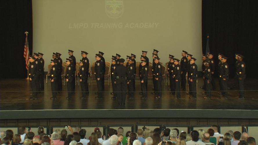 Last LMPD graduating class stands together