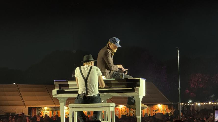 The Lumineers on stage at Louisville's Bourbon and Beyond 2025