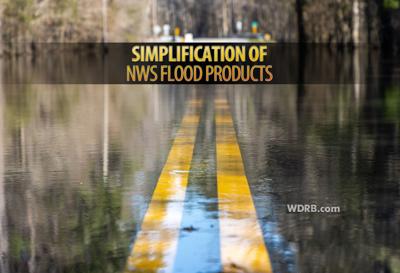 SIMPLIFICATION OF NWS FLOOD PRODUCTS: What Will Change, Plus Examples Of Current vs. Consolidated Info...