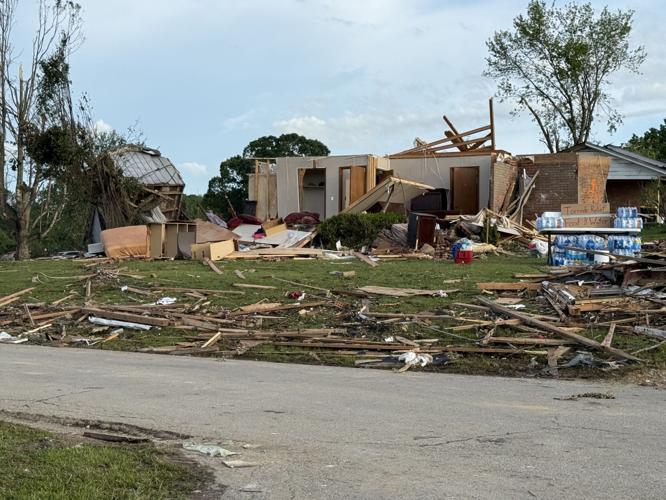 Tornado Damage in London, Kentucky