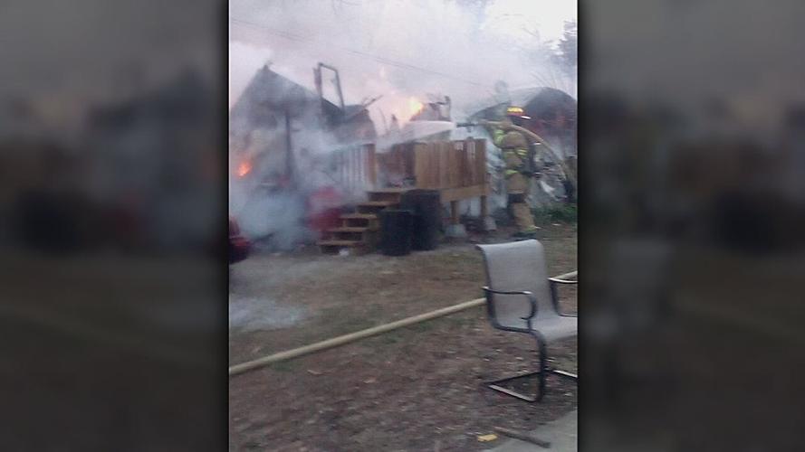 FAMILY DISPLACED IN HOUSE FIRE