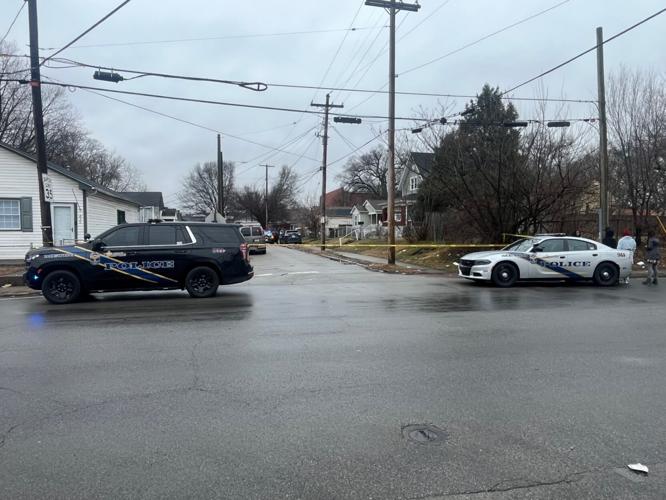 2200 blk St. Xavier shooting scene - 2.8.25