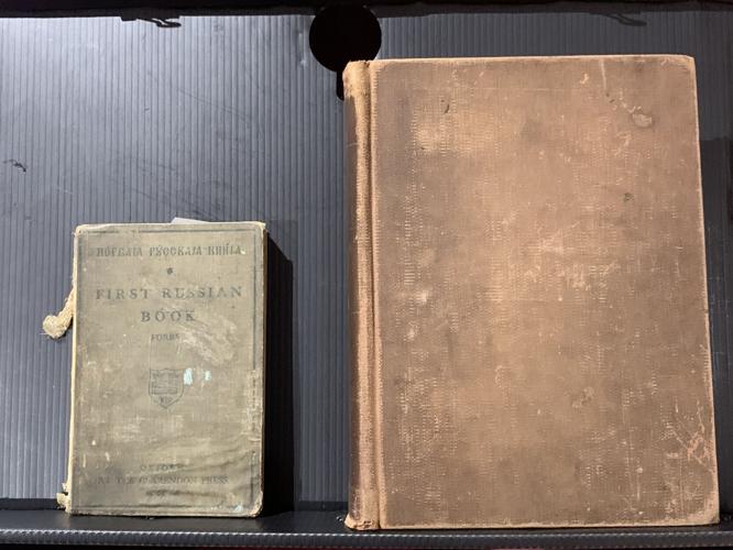 BOOKS RETURNED TO LFPL 100 YEARS LATER Library Books.jpg