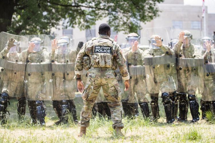 Indiana National Guardsmen return home after deployment to Washington D