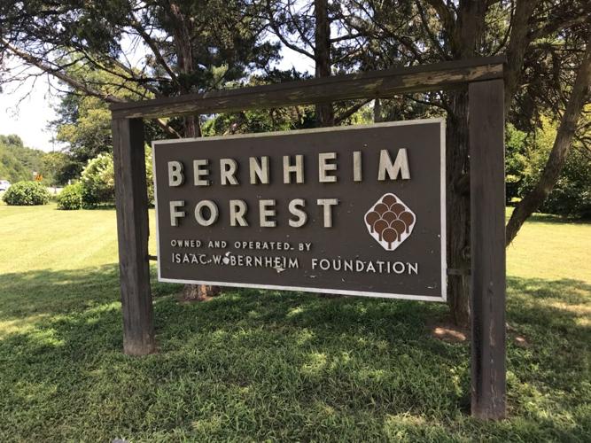 Bernheim Forest sign
