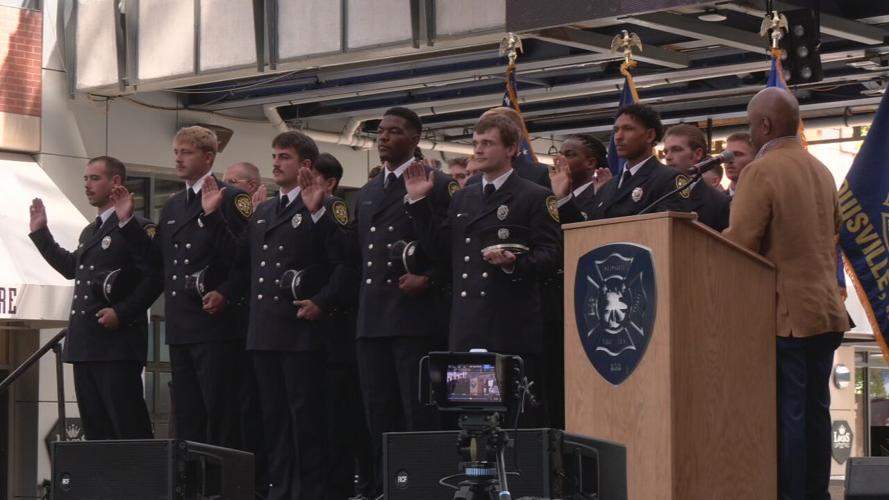 Louisville Firefighter Graduation