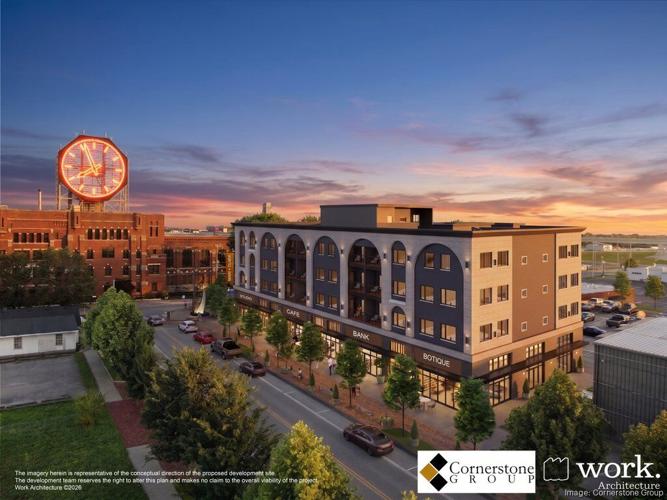 Main + Clark rendering via LBF/Cornerstone Group