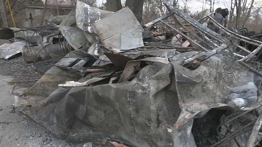FAMILY DISPLACED IN HOUSE FIRE