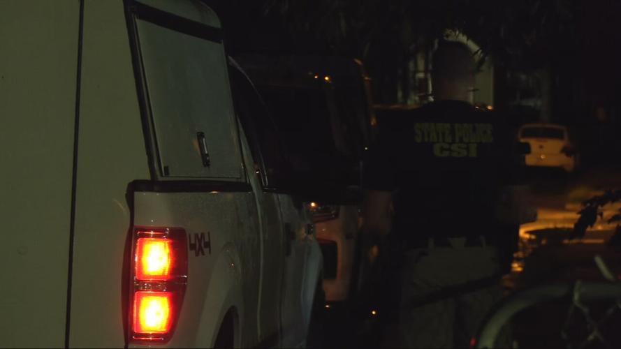 Investigators at scene of New Albany homicide
