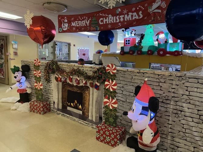 Home of the Innocents Christmas decorating