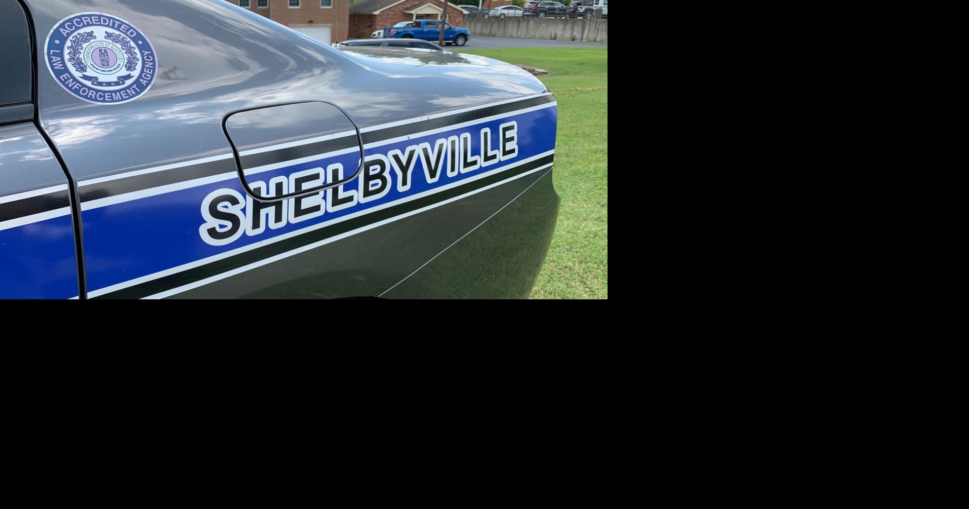 Cruiser that was assigned to Ofc. Thomas Elmore of the Shelbyville