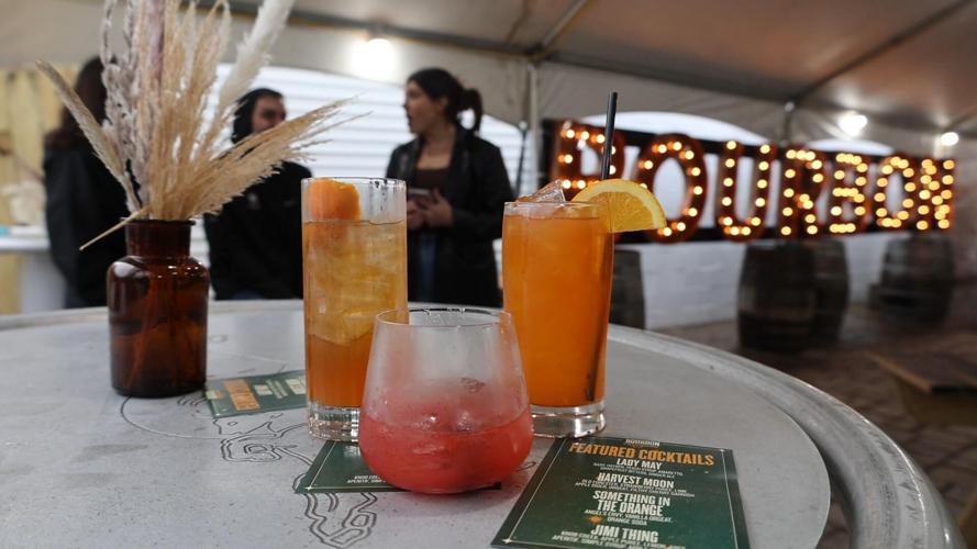 Cocktails at Bourbon & Beyond celebration at Taj