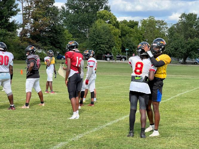 Seneca football practice