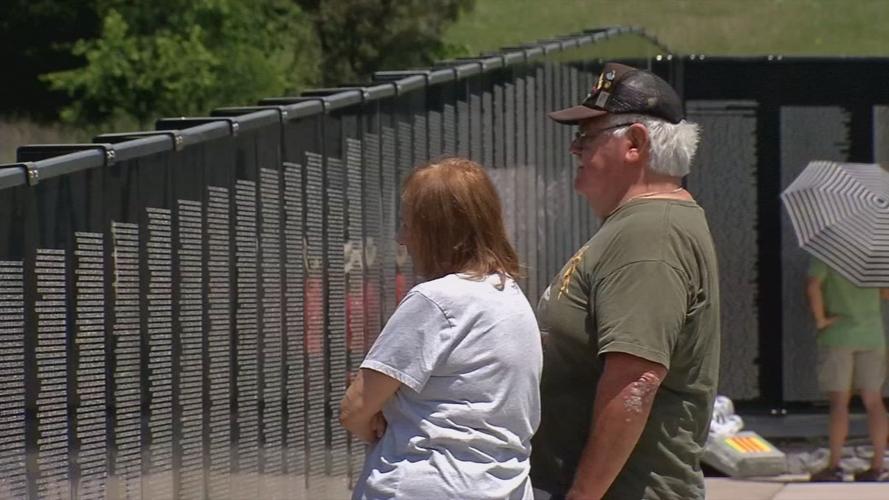 Vietnam Veterans Memorial Wall in Elizabethtown