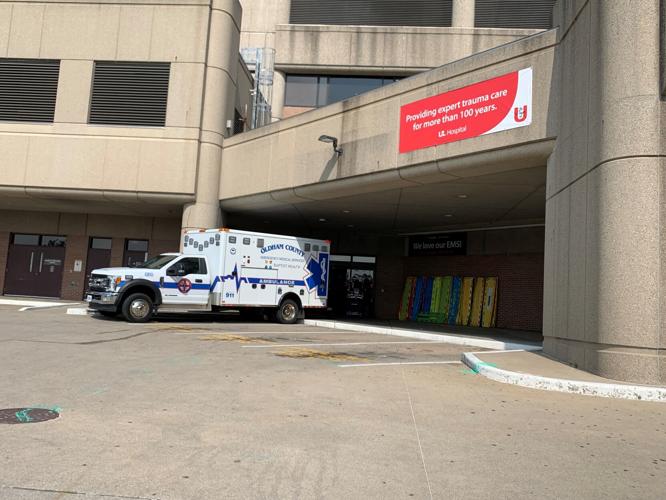 UofL Hospital ER entrance