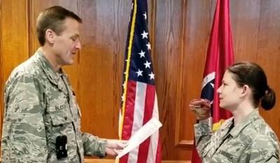 VIDEO | Tenn. guardsman removed from position after using dinosaur hand puppet to take oath to re-enlist