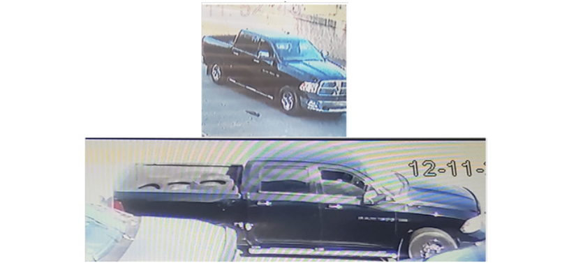 Truck wanted in connection to fatal shooting at 26th and Duncan (12/11/20)