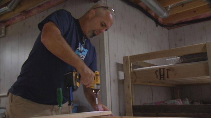 Louisville family builds beds for local kids in need as part of national initiative