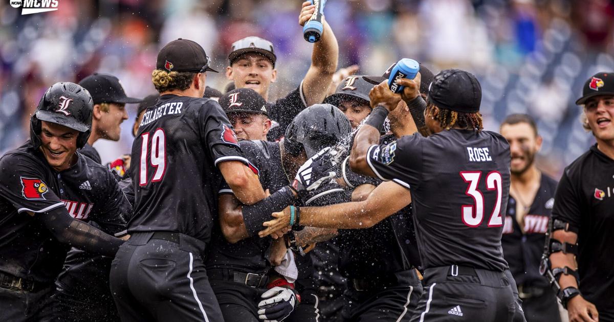 STILL SWINGING Louisville walks off Oregon State to stay alive in Omaha WDRB STILL SWINGING Louisville walks off Oregon State to stay alive in Omaha WDRB
