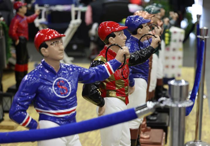 Jockey figurine