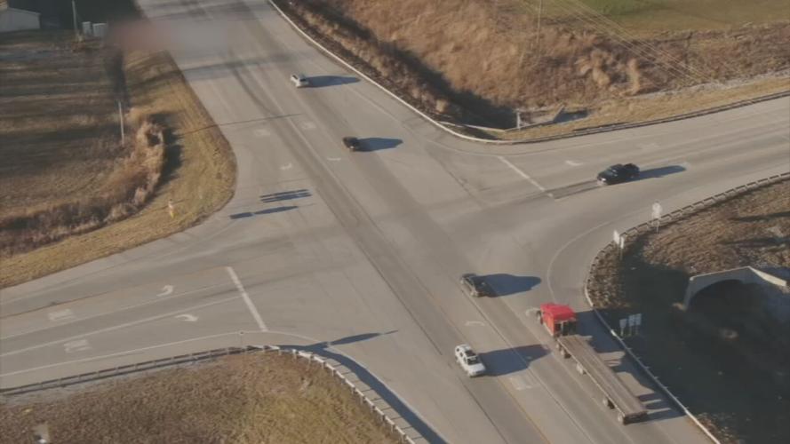 Intersection near Salem Bypass