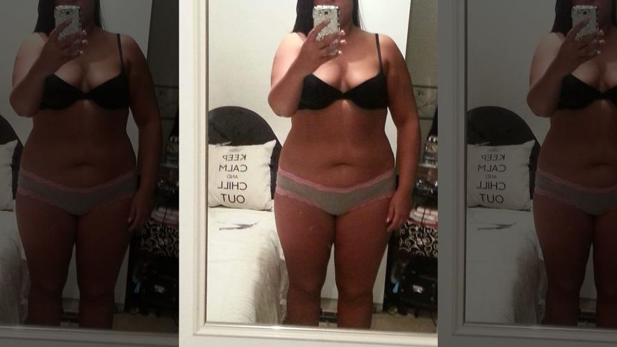 Charlotte Deniz before weight loss