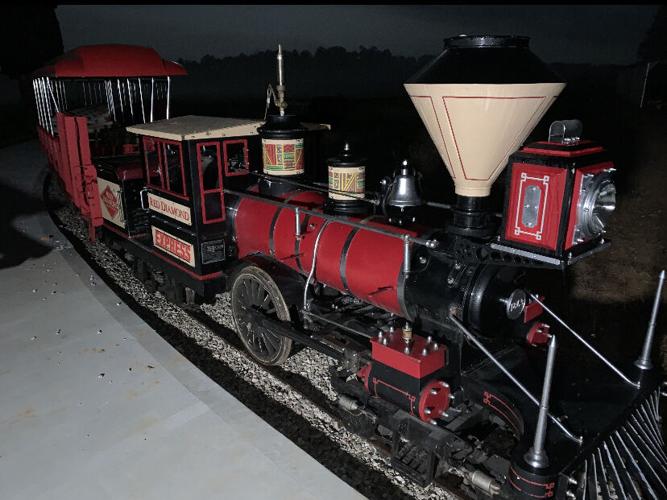 Train rides at Lark Ranch in Lanesville, IN