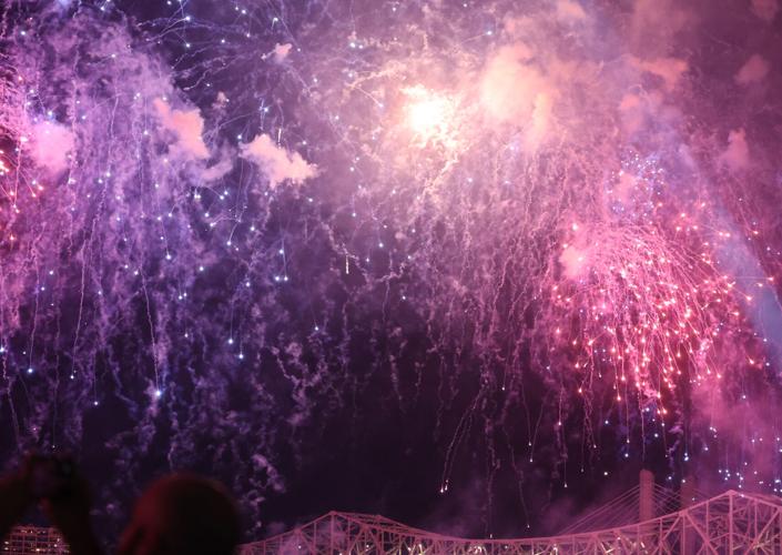 Sky light up with fireworks.JPG