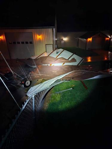 Storm damages 4.3.25 - Donald Wilson Valley Station