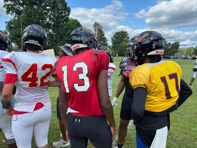 Seneca football practice