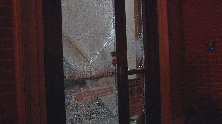 Damage in area of Fourth and Breckinridge 9/27/20